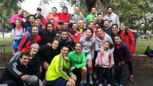 El Grupo de running de Parque Chacabuco